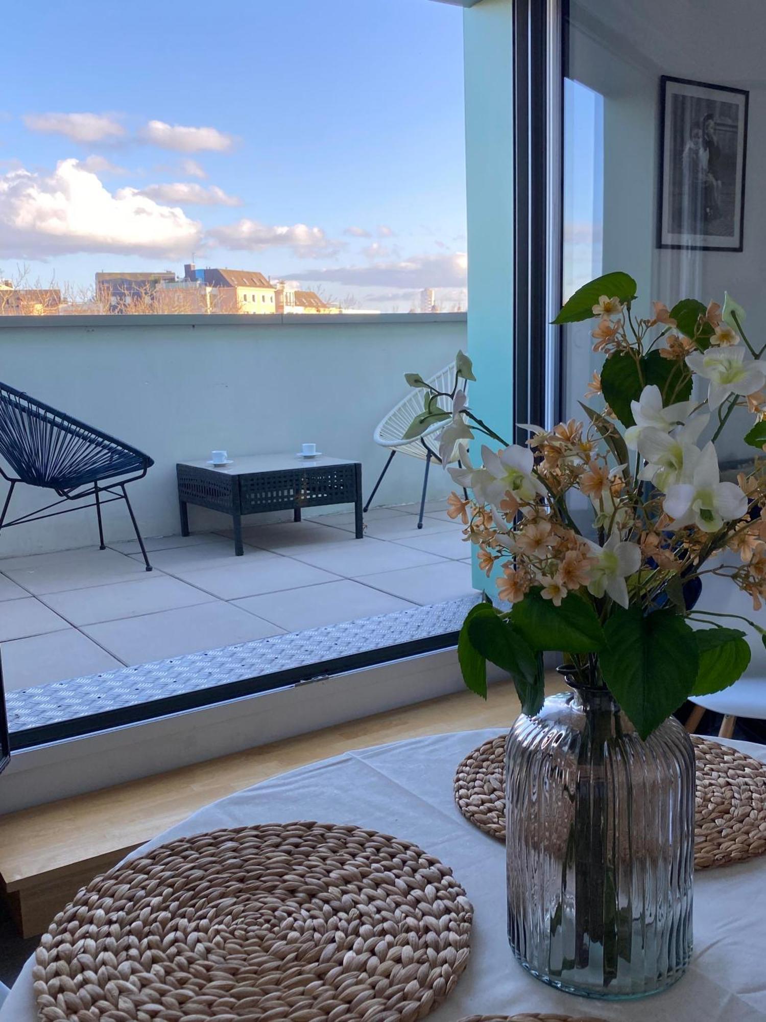 Apartamento Les Terrasses De Saint Martin Rennes Exterior foto